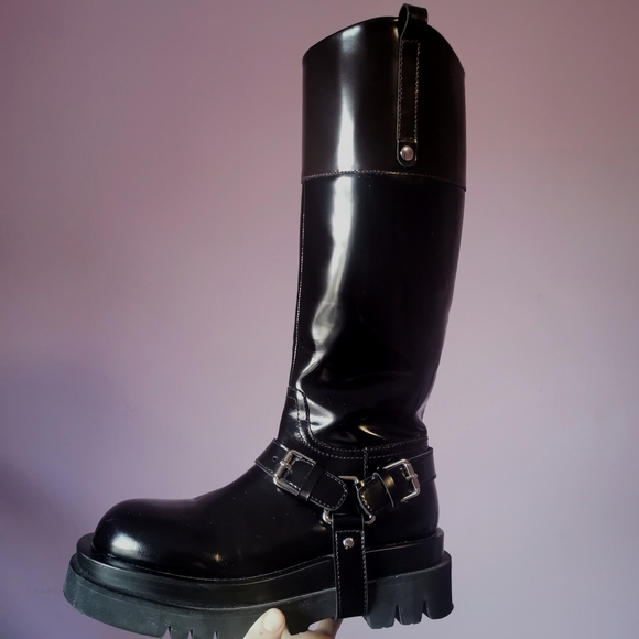 Jeffrey Campbell Friesian Riding Boots - Picture 4 of 4